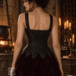 Bustier Corset Médiéval à Bretelles Ginebra
