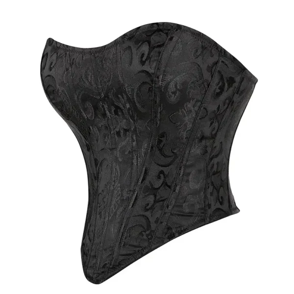 Bustier noir sans bretelles (vue réelle) (1) Bustier noir sans bretelles (vue réelle) (1)