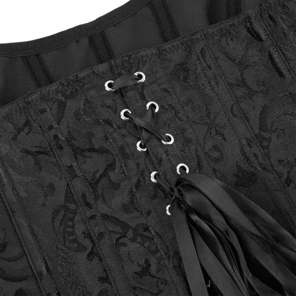 Bustier noir sans bretelles (vue réelle) (2) Bustier noir sans bretelles (vue réelle) (2)