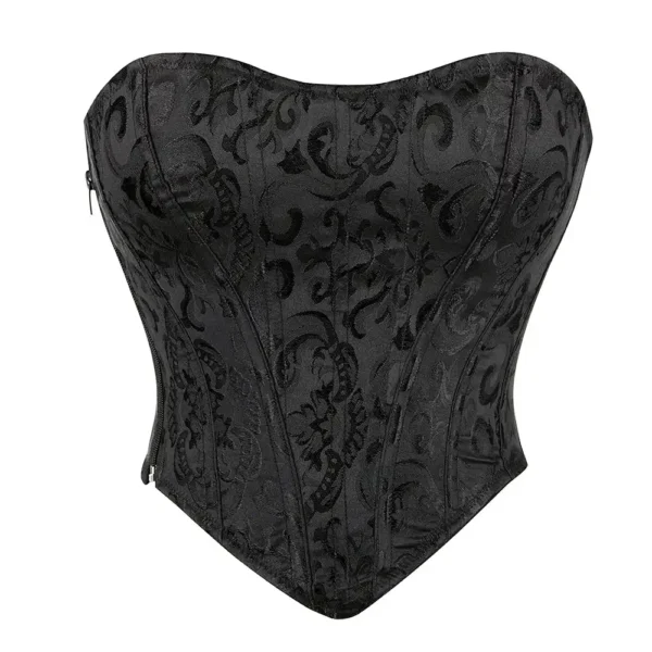 Bustier noir sans bretelles (vue réelle) (4) Bustier noir sans bretelles (vue réelle) (4)