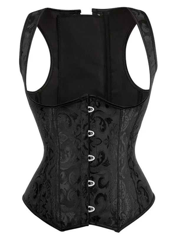 Corset serre taille à bretelles (vue réelle face) Corset serre taille à bretelles (vue réelle face)