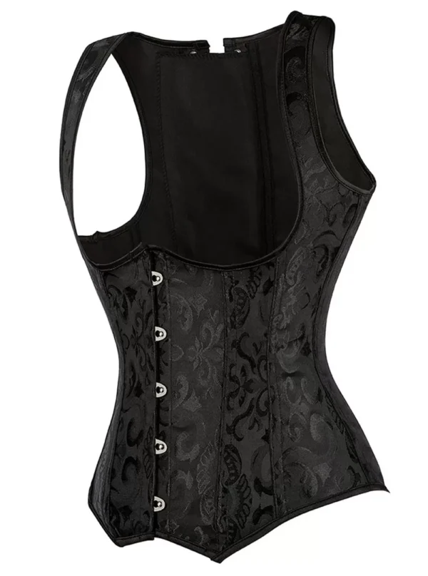 Corset serre taille à bretelles (vue réelle de côté) Corset serre taille à bretelles (vue réelle de côté)