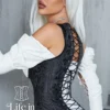 Corset serre taille à bretelles Gwendolyn (dos) Corset serre taille à bretelles Gwendolyn (dos)