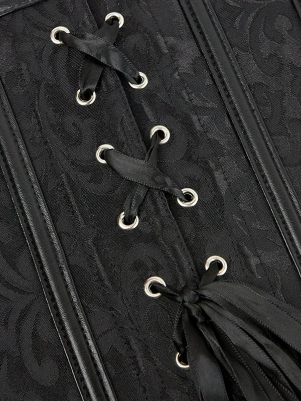 corset gothique noir (lacets) corset gothique noir (lacets)