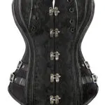corset gothique noir (real shot)