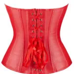 Corset en cuir rouge Sienna (2) Corset en cuir rouge Sienna (2)