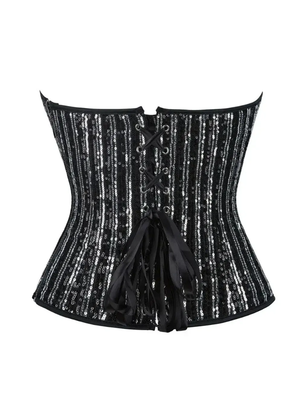 corset noir brillant à sequins Lumilla (7) corset noir brillant à sequins Lumilla (7)