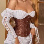 corset serre taille marron (3) corset serre taille marron (3)