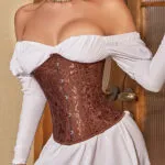 corset serre taille marron (4) corset serre taille marron (4)