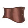 Ceinture corset en satin marron serre-taille Carmen (6) Ceinture corset en satin marron serre-taille Carmen