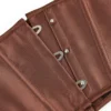 Ceinture corset en satin marron serre-taille Carmen (8) Ceinture corset en satin marron serre-taille Carmen