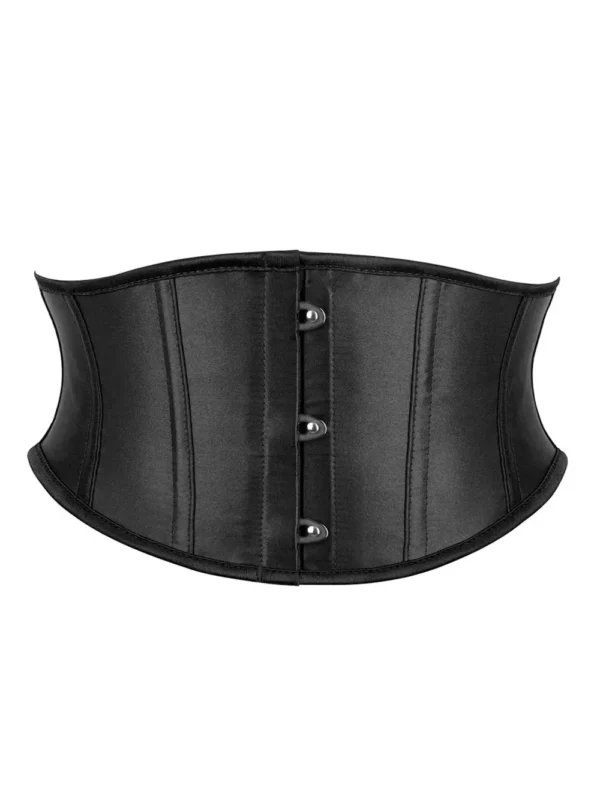Ceinture corset en satin noir serre-taille Carmen (3) Ceinture corset en satin noir serre-taille Carmen (3)