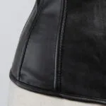 Corset en cuir à fermeture éclair serre-taille (2) Corset en cuir à fermeture éclair serre-taille (2)
