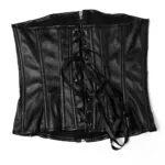 Corset en cuir à fermeture éclair serre-taille (3) Corset en cuir à fermeture éclair serre-taille (3)