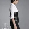 Corset en cuir à fermeture éclair serre-taille Octavia (profil) Corset en cuir à fermeture éclair serre-taille Octavia (profil)