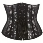 Corset serre taille gothique en résille Aveline (11) Corset serre taille gothique en résille Aveline (11)
