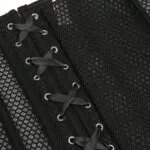 Corset serre taille gothique en résille Aveline (12) Corset serre taille gothique en résille Aveline (12)