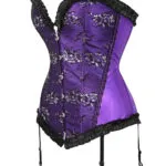 Lingerie guêpière violette corset à jarretelles Marianna (3) Lingerie guêpière violette corset à jarretelles Marianna (3)