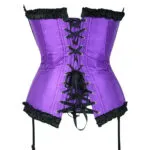 Lingerie guêpière violette corset à jarretelles Marianna (4) Lingerie guêpière violette corset à jarretelles Marianna (4)