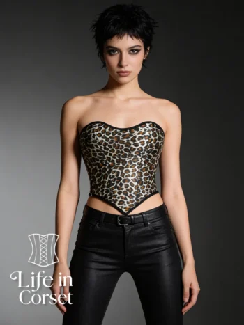 Bustier Léopard