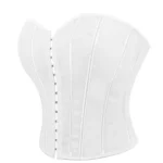 Bustier blanc court dos nu Alexa (10) Bustier blanc court dos nu Alexa