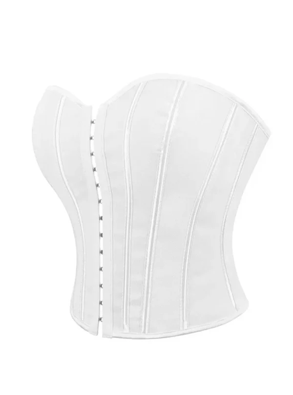 Bustier blanc court dos nu Alexa (10) Bustier blanc court dos nu Alexa