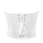 Bustier blanc court dos nu Alexa (5) Bustier blanc court dos nu Alexa