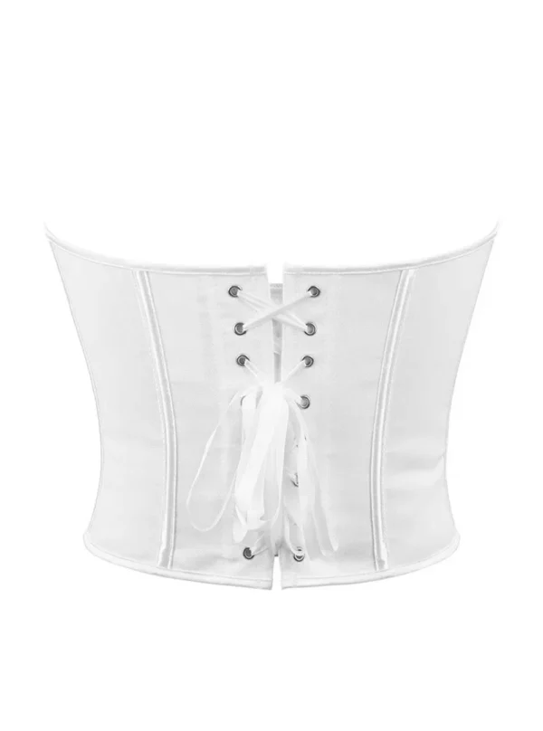 Bustier blanc court dos nu Alexa (5) Bustier blanc court dos nu Alexa