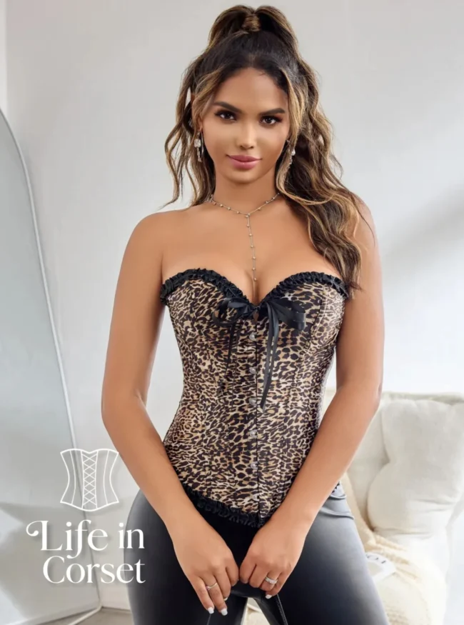 Corset Léopard (face)