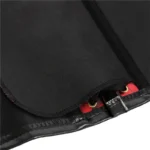 Corset steampunk rouge et cuir noir Nox (9) Corset steampunk rouge et cuir noir Nox (9)