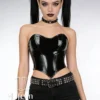 Bustier Latex Noir PVC Selena Bustier Latex Noir PVC Selena