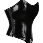 Bustier Latex Noir PVC Selena