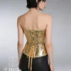 Corset or doré et motifs léopard Solyne (arrière) Corset or doré et motifs léopard Solyne (arrière)