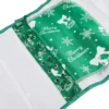 Corset de Noël vert sapin à motifs cloches (4) Corset de Noël vert sapin à motifs cloches