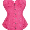 Corset de soirée rose fuchsia