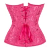 Corset de soirée rose fuchsia