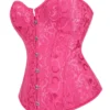 Corset de soirée rose fuchsia