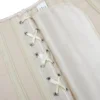 Corset en satin blanc crème (3) Corset en satin blanc crème