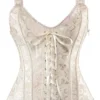 Corset ivoire à bretelles confortables