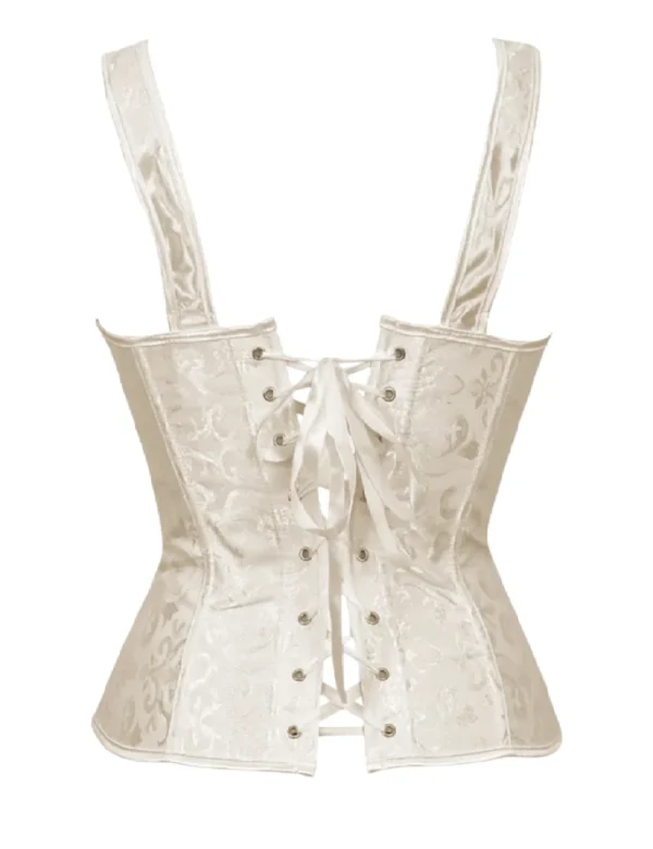 Corset ivoire à bretelles confortables