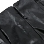 Ensemble corset et jupe simili cuir noir (4) Ensemble corset et jupe simili cuir noir