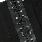 Ensemble corset et jupe simili cuir noir (5) Ensemble corset et jupe simili cuir noir