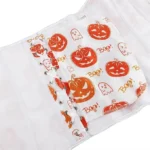 Corset blanc à motifs citrouilles Halloween (5) Corset blanc à motifs citrouilles Halloween
